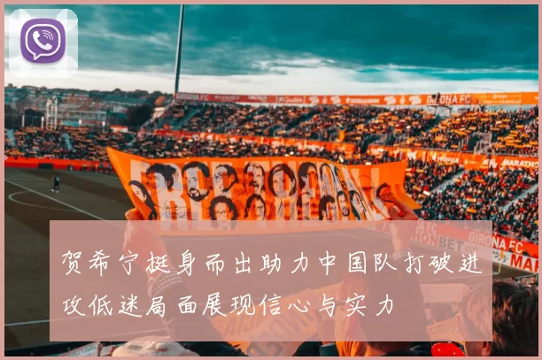 贺希宁挺身而出助力中国队打破进攻低迷局面展现信心与实力